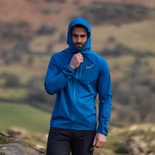 Inov-8 Sininen Myrskynkestävä Miesten Takki