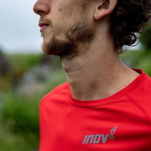 Base Elite Pitkähihainen Base Layer Miesten 3.0 Inov-8 Punainen