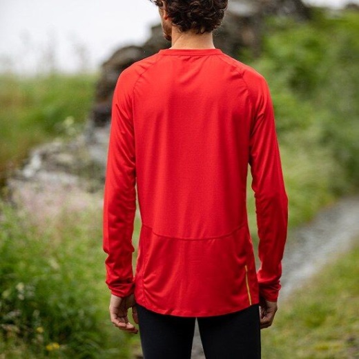 Base Elite Pitkähihainen Base Layer Miesten 3.0 Inov-8 Punainen