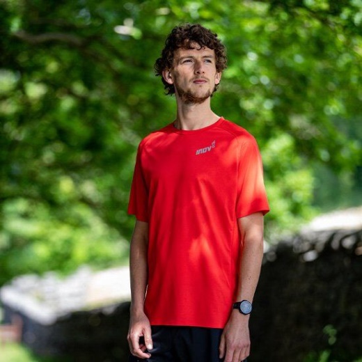 Base Elite Lyhythihainen Base Layer Miesten 3.0 Inov-8 Punainen