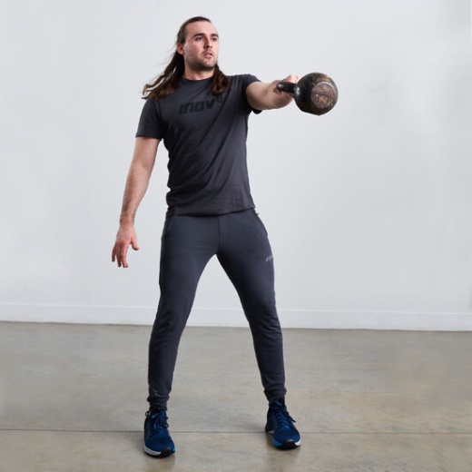 Miesten F-lite T-paita Inov-8 Grafiittia