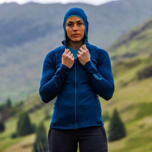 Laivastonsininen Inov-8 Venturelite Naisten Kokoinen Vetoketjullinen Keskihuppari