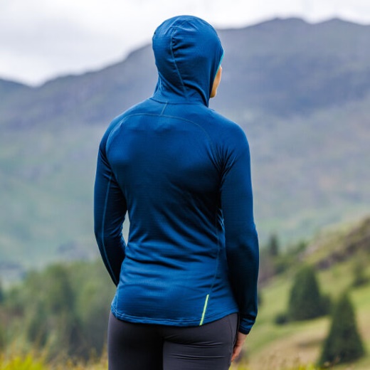 Laivastonsininen Inov-8 Venturelite Naisten Kokoinen Vetoketjullinen Keskihuppari