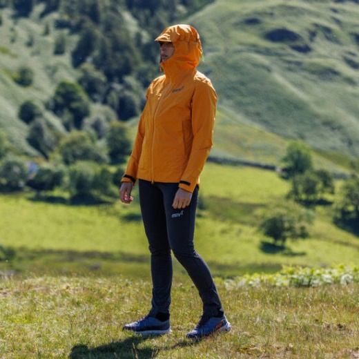 Keltainen Naisten Inov-8 Venturelite-takki