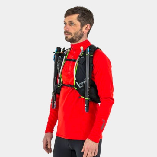 Inov-8 Musta-vihreä Race Ultra Pro 5 Liivi