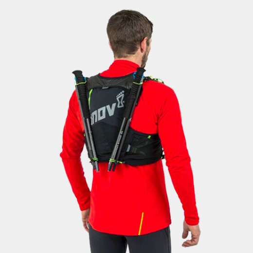 Inov-8 Musta-vihreä Race Ultra Pro 5 Liivi