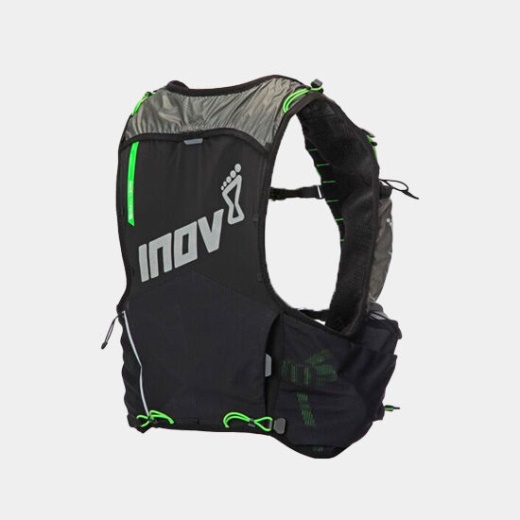 Inov-8 Musta-vihreä Race Ultra Pro 5 Liivi